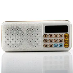 C-855 портативный мини fm-радио динамик музыкальный плеер TF карта USB для ПК Телефон Ipod с уличный светодиодный экран танцы mp3 HiFi