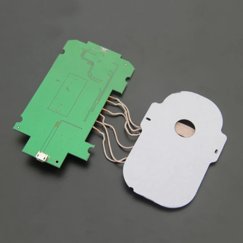 High Quality DIY 3 Coils Qi Wireless Charger PCBA Circuit Board 5V/2A Qi Wireless Charging Standard Accessories