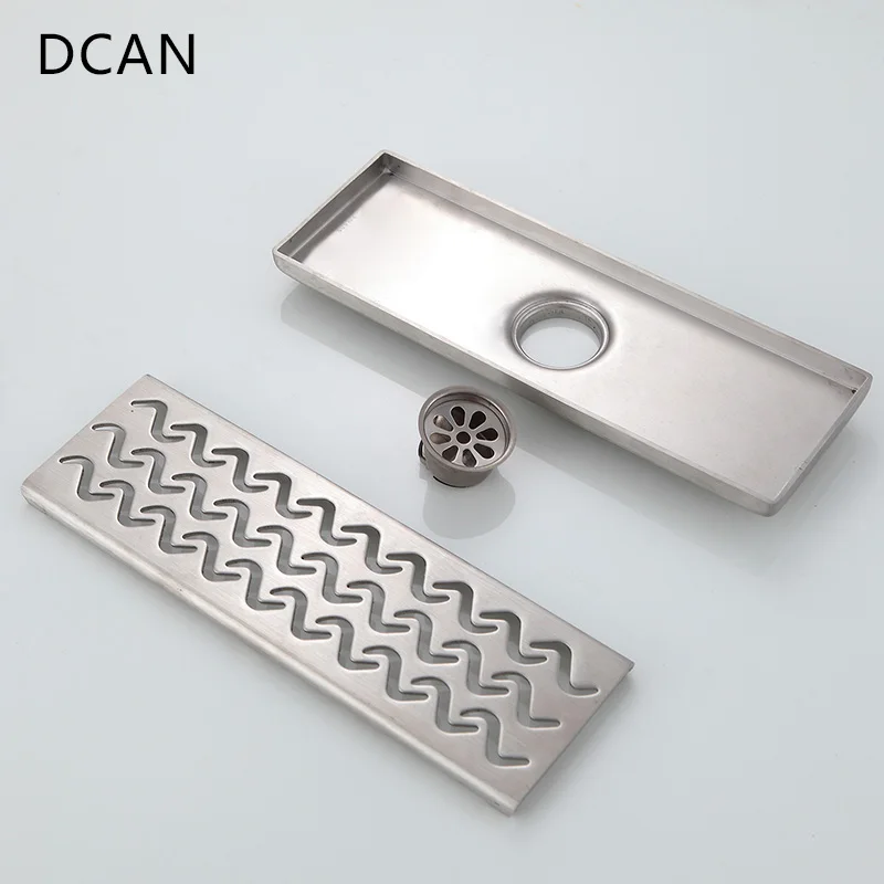 Водостоки Дренажный дуршлаг Напольный дренажный анти запах 30 * 10 см|shower drainer|floor