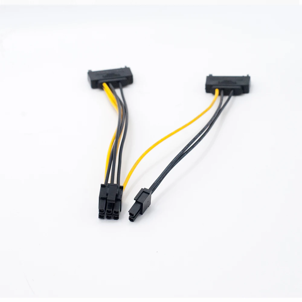 Адаптер питания для видеокарты PCI Express E 2 SATA 8 контактов (6 + 2)|video card power|sata powerpower cable