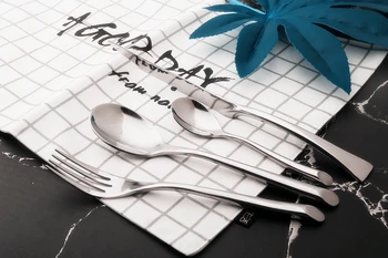 

Hot Sale 4 Pcs/set kaya silver color Dinnerware knife 304 Stainless Steel Western Cutlery Kitchen Food Tableware Dinner set