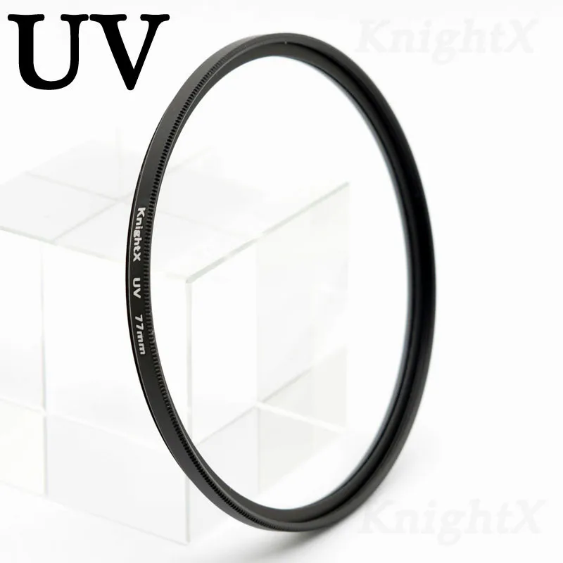 KnightX UV CPL ND Star line фильтр объектива камеры для canon sony nikon 49 52 55 58 62 67 72 77 мм комплект аксессуаров светильник dslr