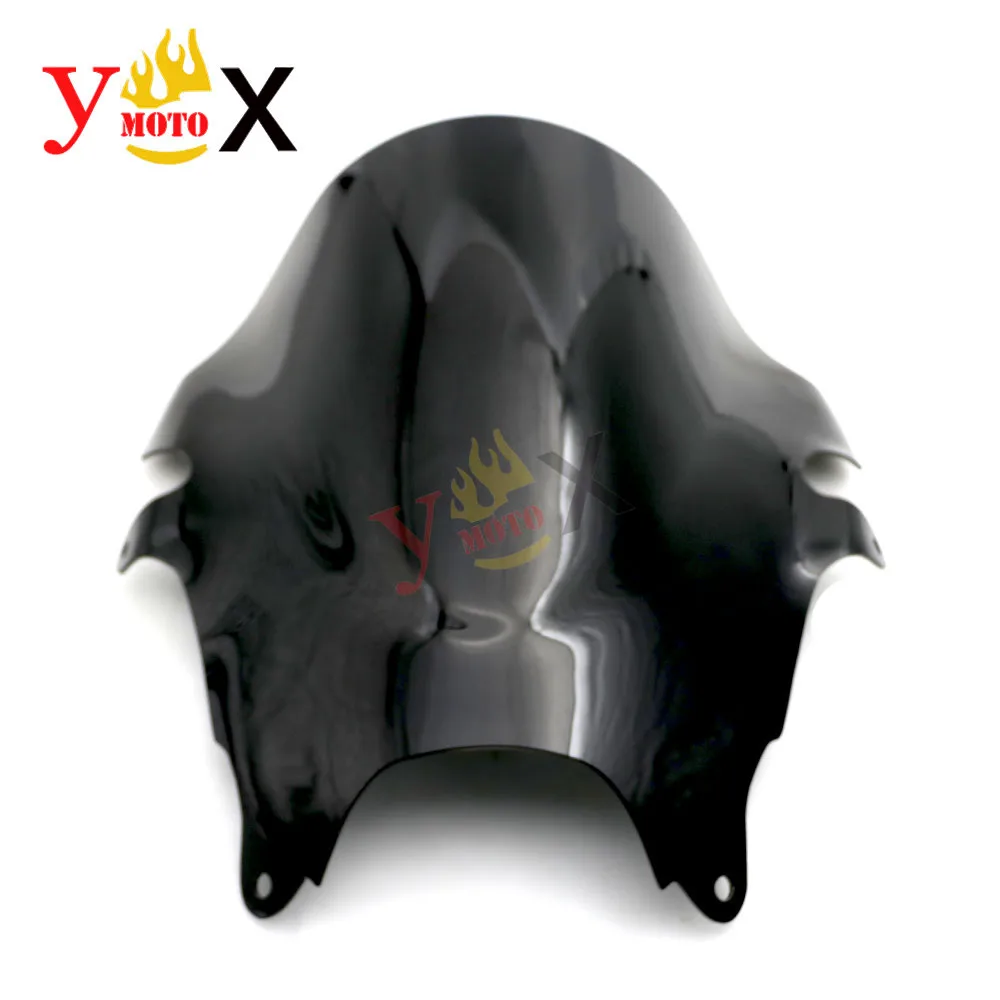 Black ABS Windscreen Windshield Deflector Airflow For Suzuki Bandit 600