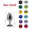 Utinta Leptura Metal Anal Toys Butt Plug Stainless Steel Anal Plug, Sex Toys for Women Adult Sex Products Men 3 Size ► Photo 2/6
