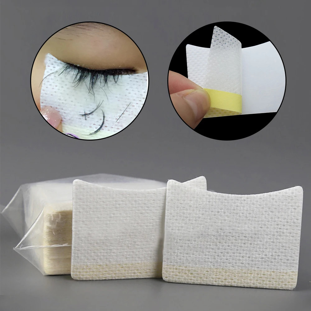 

40\20pcs Eye Pillow Pads for Eyelashes Extension Lashes Remover Patches Under Eye Antistimulation Cotton Pads Makeup
