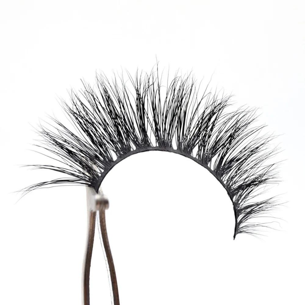 

Visofree Mink Lashes Winged Criss-crossed Rounded False Eyelashes Hand Made 3D Mink Eyelashes Cruelty-free Lashes maquiagem 08E