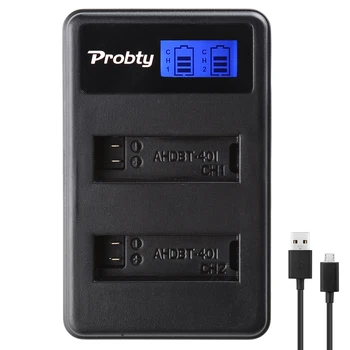 

Probty AHDBT-401 AHDBT 401 LCD USB Dual Battery Charger For GoPro go pro GoPro4 HD Hero 4 Hero4
