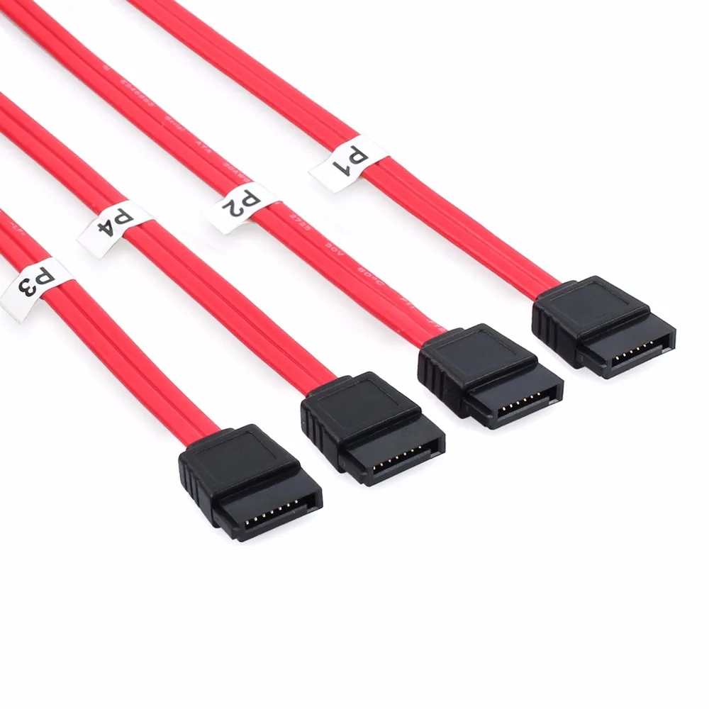 (Отправка от нас) Neoteck 2 шт 10gbps SAS SFF 8087 36Pin к 4 SATA 7Pin HDD жесткий разделитель дисков