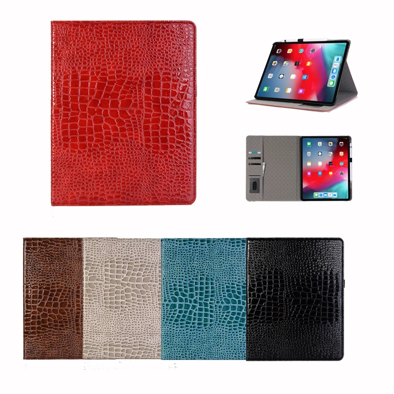 Роскошный чехол для планшета из искусственной кожи с откидной крышкой iPad 12 9