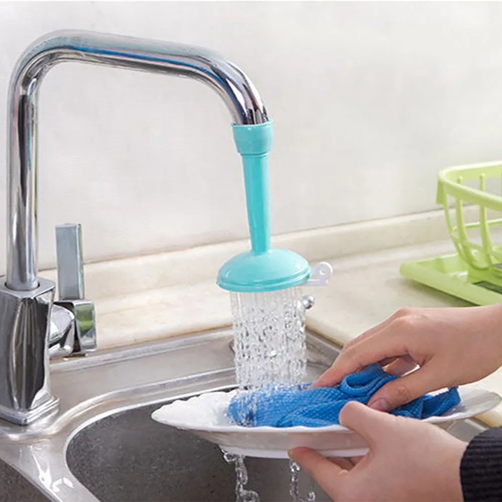 

1PC Water Saving Device Splash Shower Bathroom Faucet Anti T Kitchen Tap Shower Head Nozzle Faucet Extender #RN