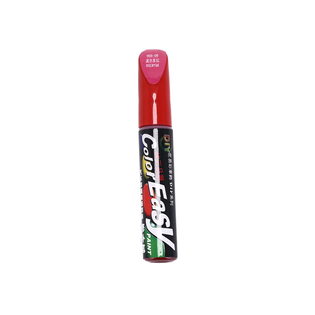 Универсальный автоматический для покраски автомобиля ручка Mending аппликатор краска Touch Up Simoniz прозрачные инструменты для ухода за ручкой средство для удаления царапин - Цвет: Red series