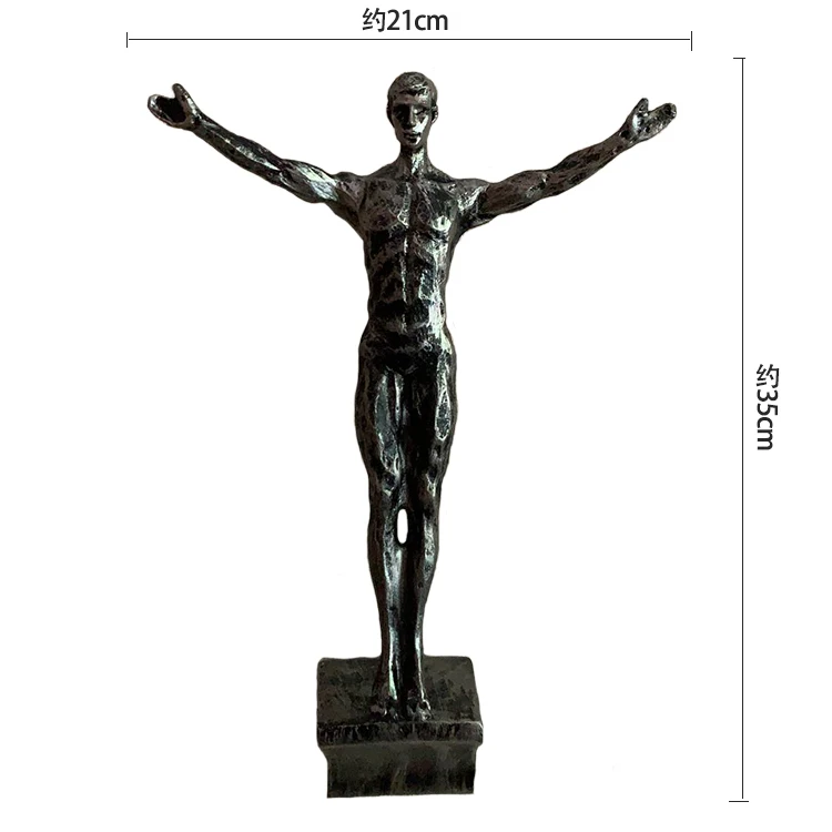 Экстремальный Спорт статуи скульптуры скалолазание фигура Настенный декор Дайвинг подвеска настенная статуя Настенный декор для гостиной - Цвет: H-gray