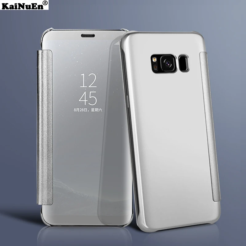 Kainuen роскошный оригинальный зеркальный Прозрачный чехол для samsung galaxy S8plus S8 plus