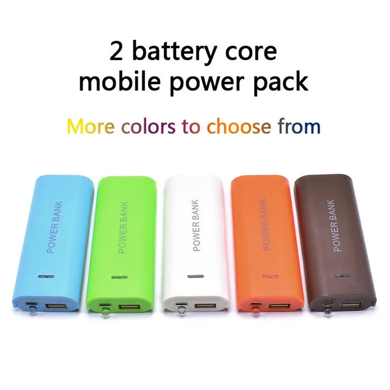 5600mAh мини USB порт 2x18650 зарядное устройство держатель банк питания коробка корпус