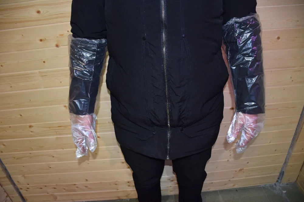 Удлиненные ЦПЭ перчатки 60 см перчатки для уборки ЦПЭ защитные перчатки