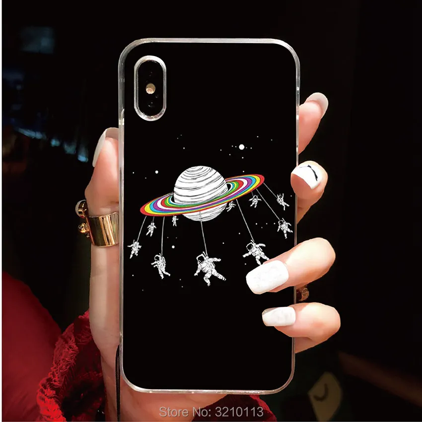 Чехол для Coque Motorola Moto G7 plus G5 P40 P30 one power Z4 Z3 G7 E5 G6 play Back Cover Universe Space мягкий чехол из ТПУ