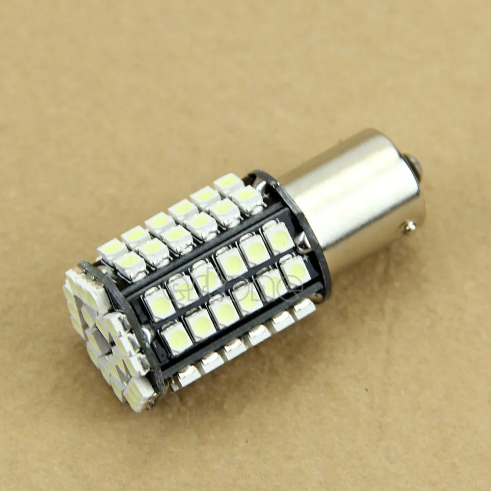 Светодиодный фонарь BA15S P21W 1 шт. высокого качества белого цвета 1156 382 80 SMD|car light|light