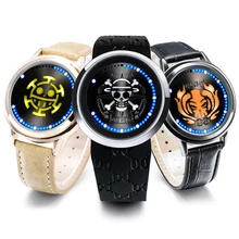 Аниме Дата живого токисаки Куруми светодиодные часы водонепроницаемые с сенсорным экраном цифровые световые часы наручные часы косплей реквизит подарок