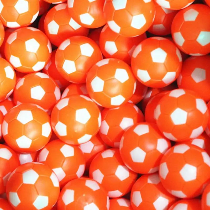 Family Games Board Soccer Table 36 mm plastic Orange Foosball balls-Quality