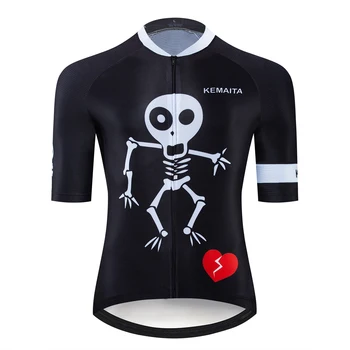 

KEMAITA Bike Maillot Ropa Ciclismo Breathable Team Cycling Jersey Short Sleeves Summer Shirt