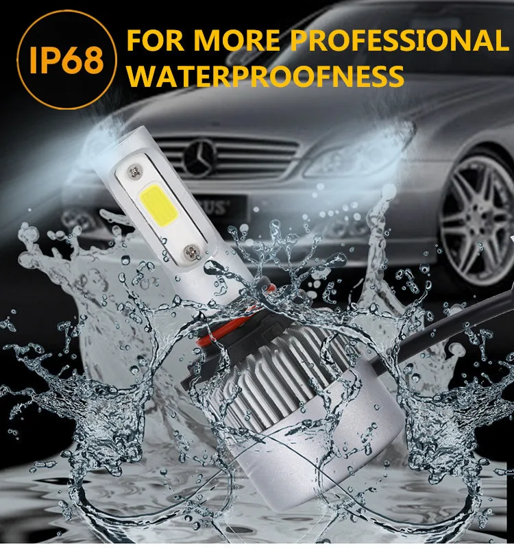 Автомобильные лампы H4 H7 H11 LED H13 H8 9005 фары 12 В светодиодные для Cadillac CT6 XT5 ATS L XTS SRX CTS