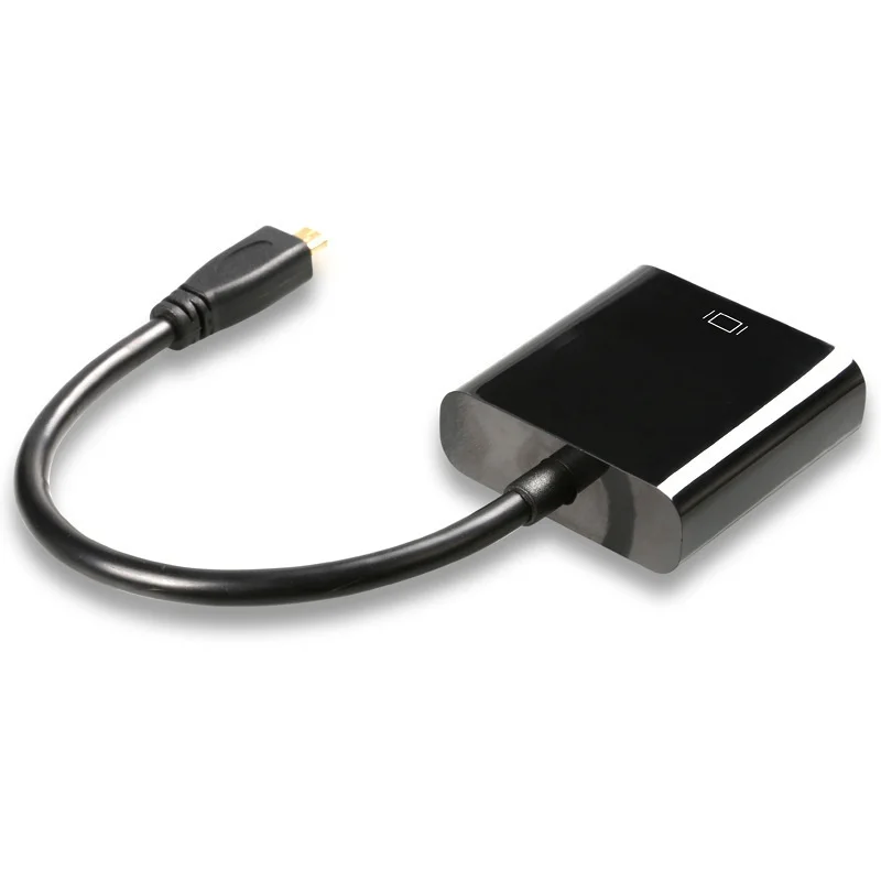 EGRINCY Micro HDMI Вход To VGA Выход-HDMI-Male адаптер VGA Женский кабель HD 1080 P для PS3/4 xbox 360 камера с ТВ-тюнером