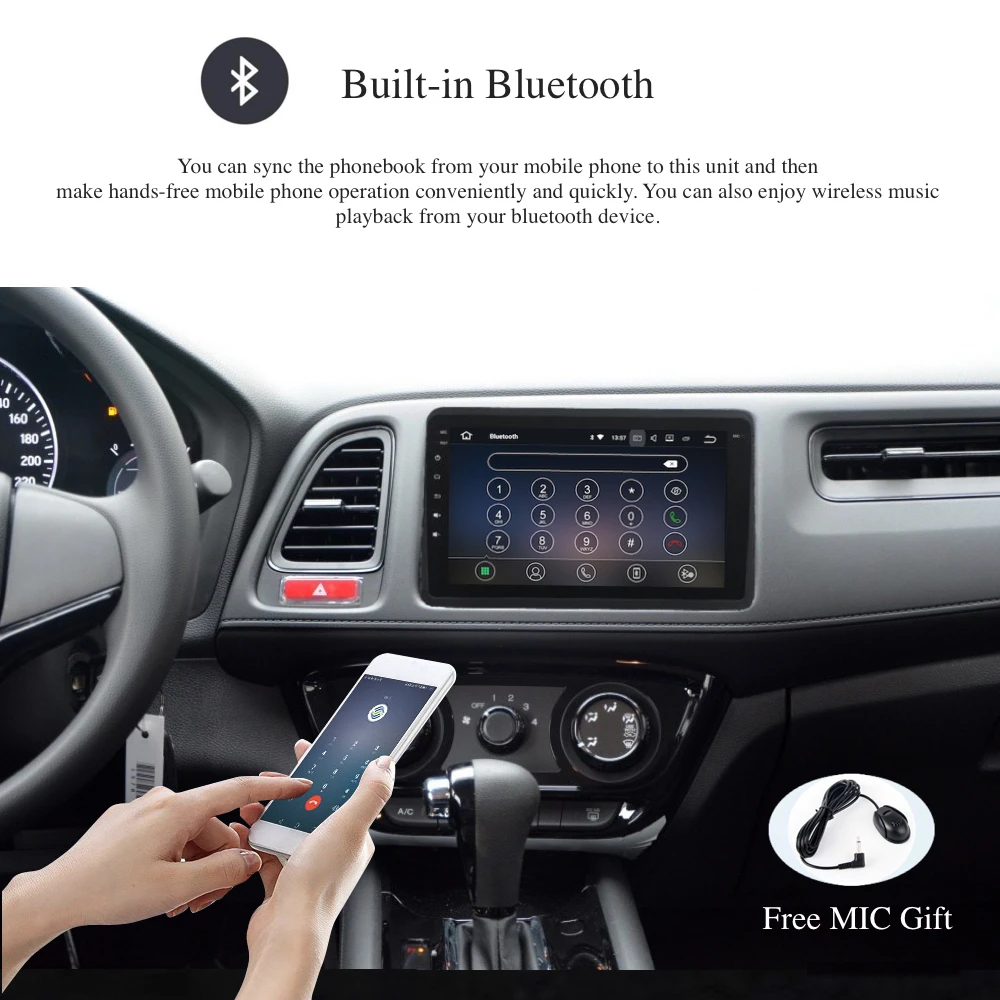 Android стерео головное устройство для Honda Vezel HR V HRV 2014 2015 2016 2017 радио Navi GPS WIFI