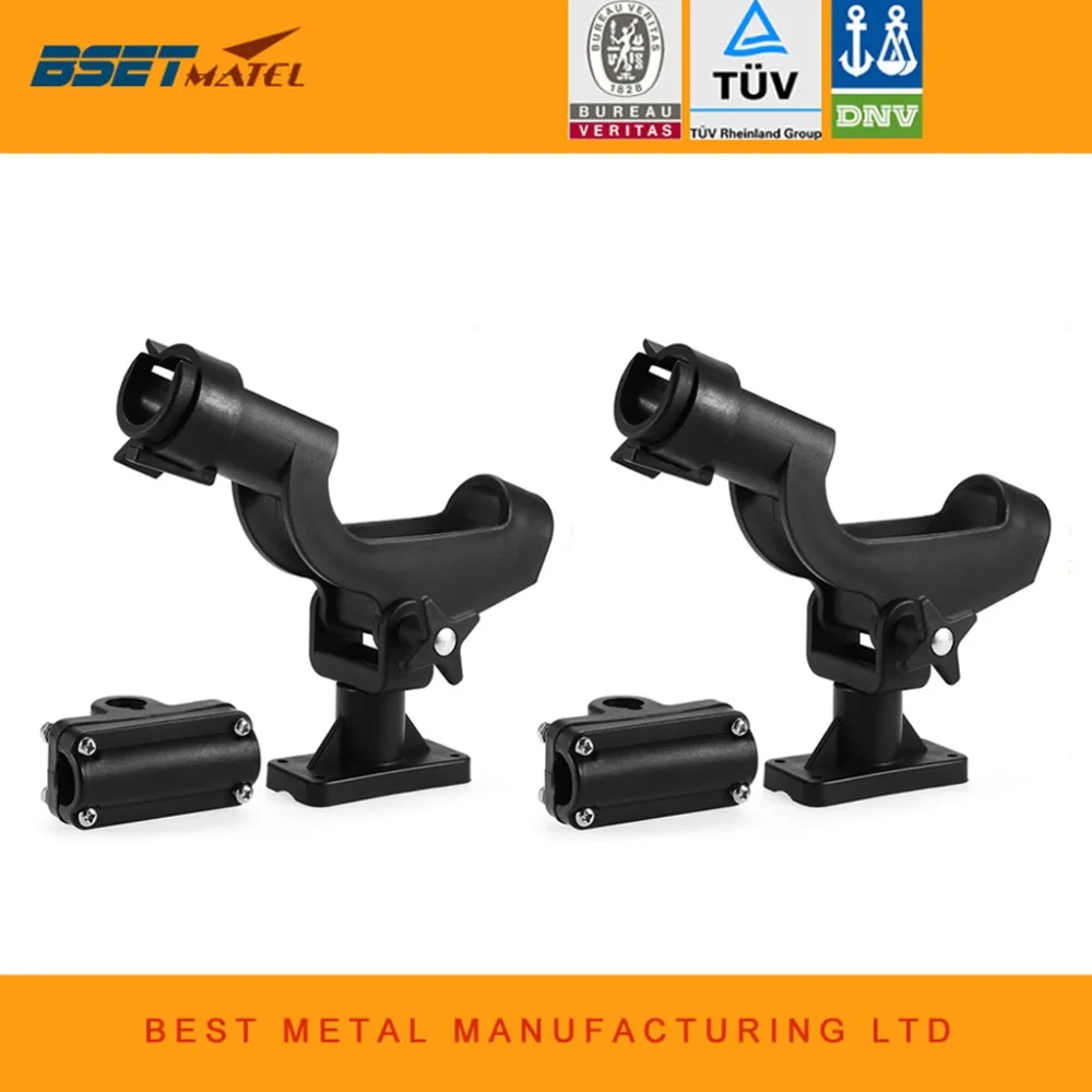 

2 pieces BSET MATEL Adjustable Fishing Rod rack Holders Rest Kayak Boat Support Tools Accessories Pole Bracket