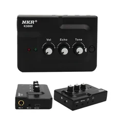 Профессиональная прямая трансляция звуковая карта Echo аудио интерфейс внешний двойной микрофон входы Plug Play для записи видео телефона