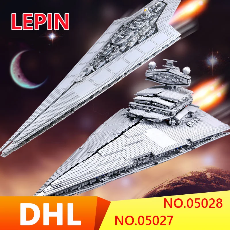 

DHL 05027 05028 Star Toys Wars The 10030 10221 Star Destroyer Set Model Building Blocks Bricks Kids Toys Christmas Gifts