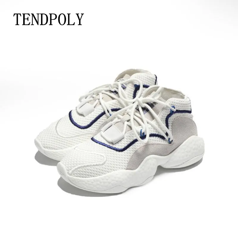 Mode Simple Cuir Respirant blanc Nouveau Sauvage Maille Femmes Chaussures En Rétro Casual Chaudes 2018 Été Printemps noir Blanc De Beige g8w4Ewpq