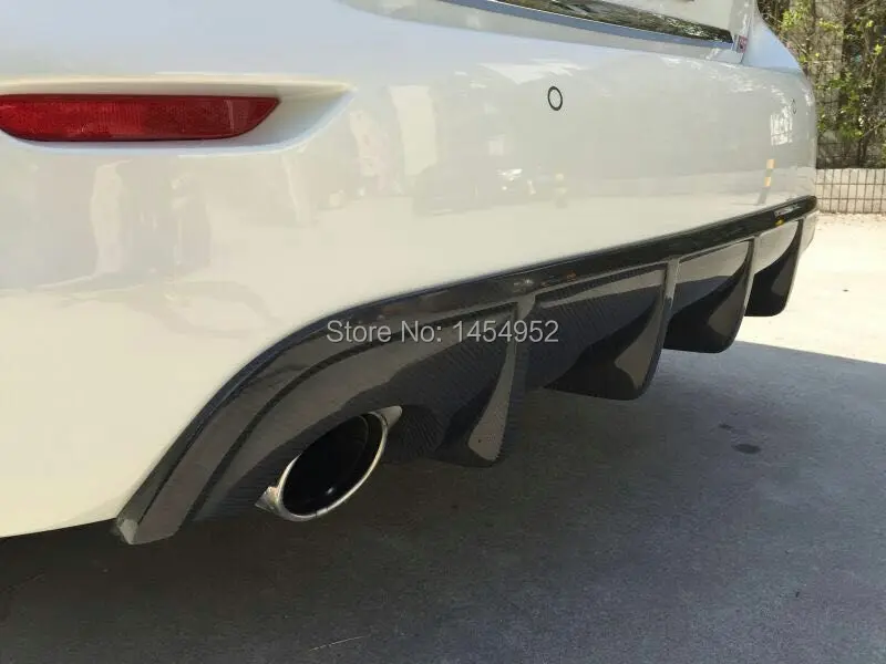 2013+ Q50 углеродного волокна наборы для тела Infiniti Q50, они могут быть высланы передний разделитель для губ сбоку юбки спойлер для багажника крыши задний спойлер