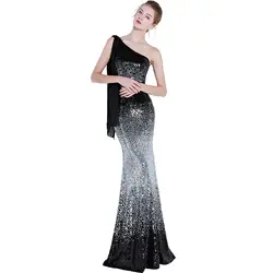 Красота Эмили элегантное вечернее платье 2019 длинное на шнуровке русалка формальное платье для выпускного вечера длина до пола robe de soiree