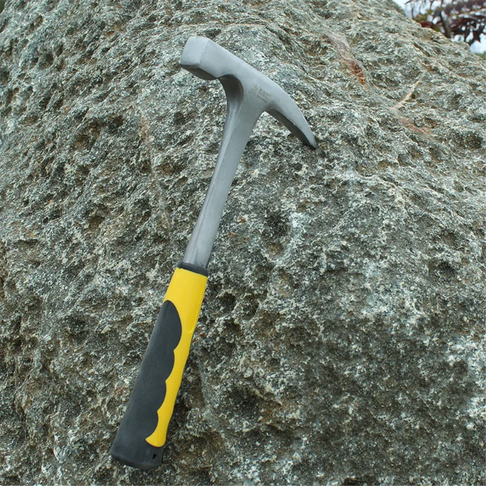 Sharp Mouth Geological Hammer Survey Mine Exploration Multifuctional