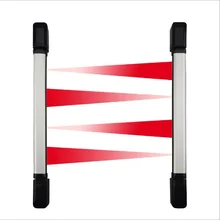 Проводной 2 ИК-лучей Инфракрасный Детектор барьера 10 м для дома, двора, окна, двери, ворот сигнализация GSM PSTN сигнализация/ворота фотоэлемент