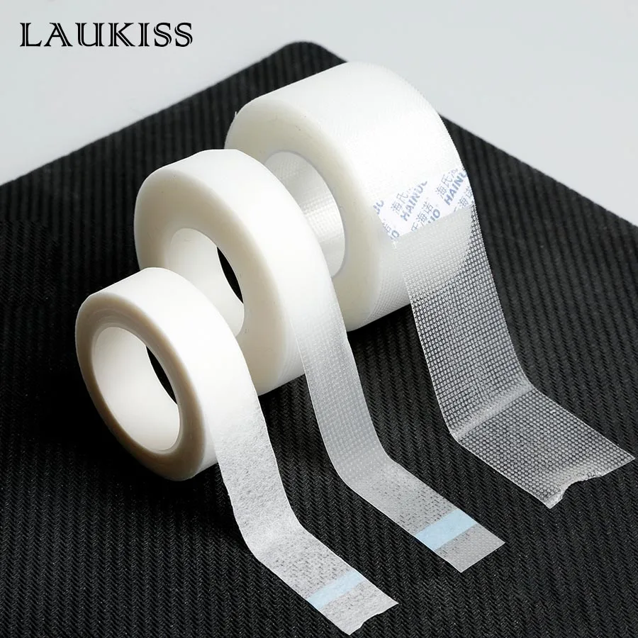

1pc Eyelash Extension White Tape Under Eye Pads False Eyelashes Patch for Eye Medical Tape Makeup Tool Tape Cutter Set LAUKISS