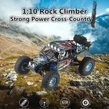 10428-2 1:10 супер большой 2,4 г 40 км+ bigfoot RC монстр грузовик Электрический 4WD пульт дистанционного управления пустыня скалолазание внедорожный автомобиль