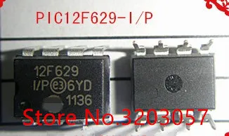 

Free Shipping PIC12F629-I/P PIC12F629 12F629 50pc/lot DIP IC
