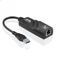 FDBRO локальной сети USB кабель для передачи данных 3,0 для RJ45 адаптер 10/100/1000 гигабитный Ethernet-адаптер для Windows 10, 8, 7/XP/Mac IOS компьютер