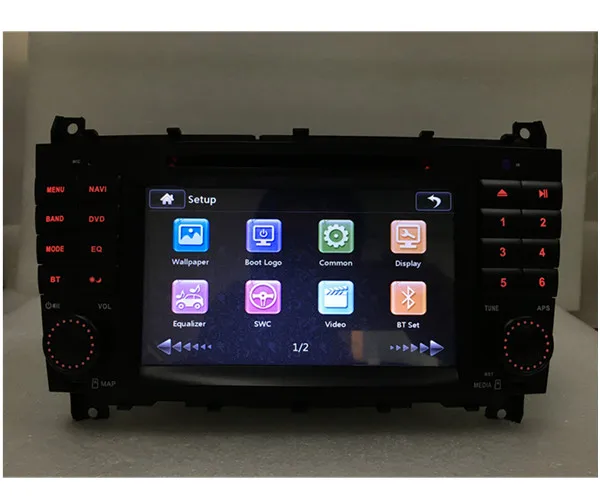 Flash Deal Wholesale! car radio DVD for Mercedes c lass w203 (2004-2007) CLK W209 (2004-2005) GPS navigation can support WIFI 3G blutooth 6