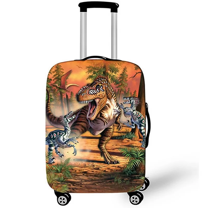 

Dinosaur Thicken Suitcase Case Elastic Protective Cover Travel Luggage Dust Accessories Suitcases Organizer 18 To 32 Inches