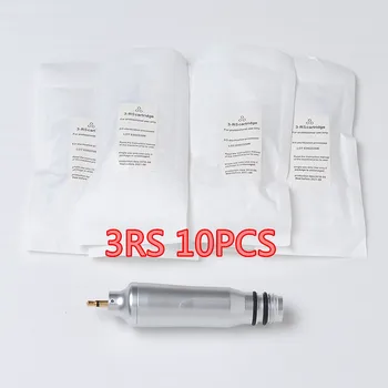 

10PCS permanent tattoo needles ,eyebrow tattoo pen needles,3RS make up machine needles