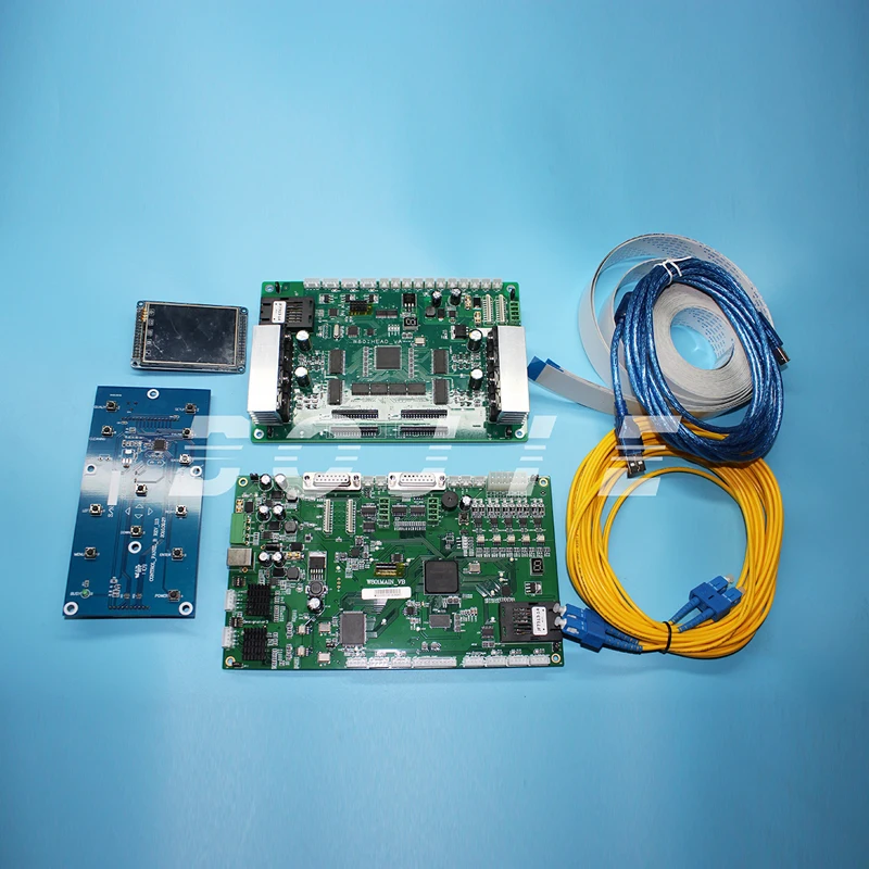 whole set board kit for unlock/first/second locked dx5 dx7 printhead for uv flatbed printer big board first 100 words