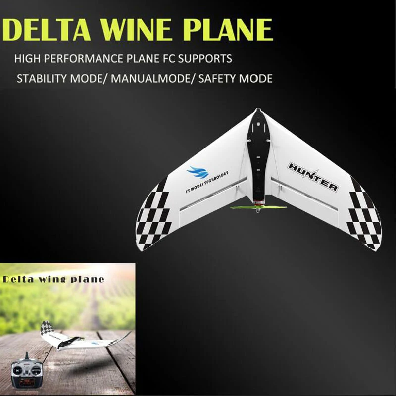 Offer Chance for  Creative Outside Sky Electric RC Fixed Delta Wing Aircraft 2.4G 500M EPP Material Fall Resistance R