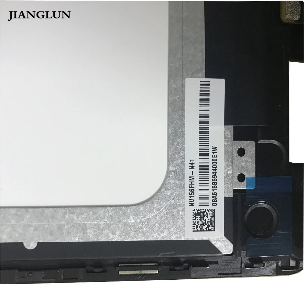 JIANGLUN 15.6" inch Laptop LCD Screen Digitizer Bezel Assembly for Dell