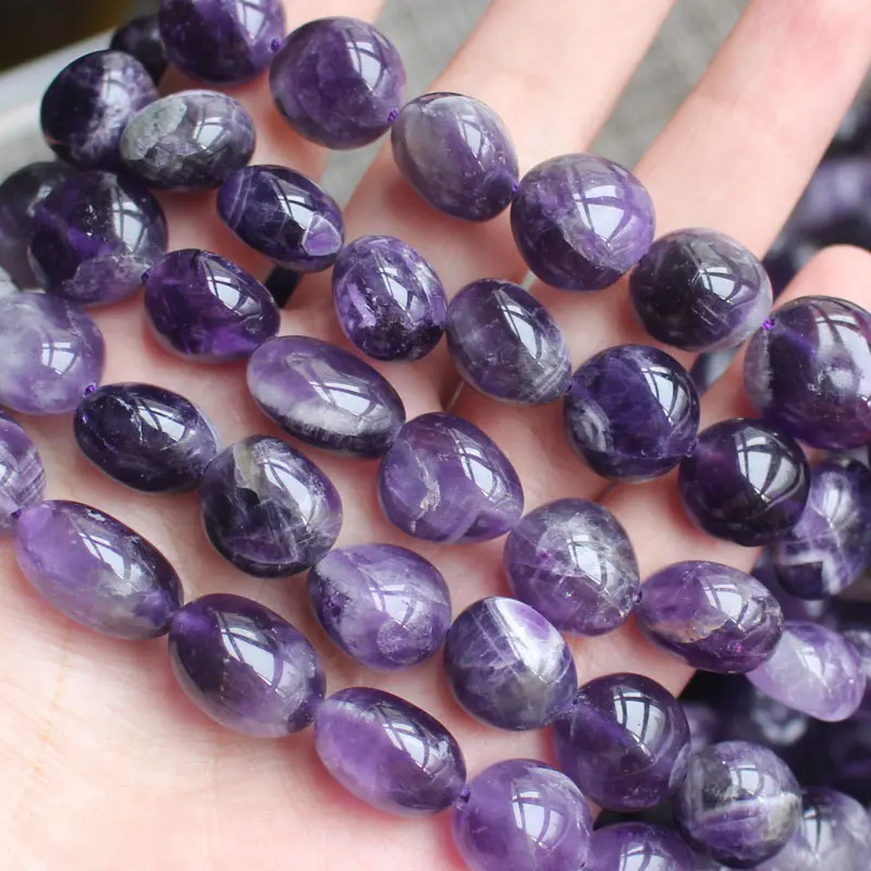 

Natural Amethysts 8-15mm Inregular freeform beads 15" ,Wholesale For DIY Jewellery! DIY Jewelry Making, pendant,necklace