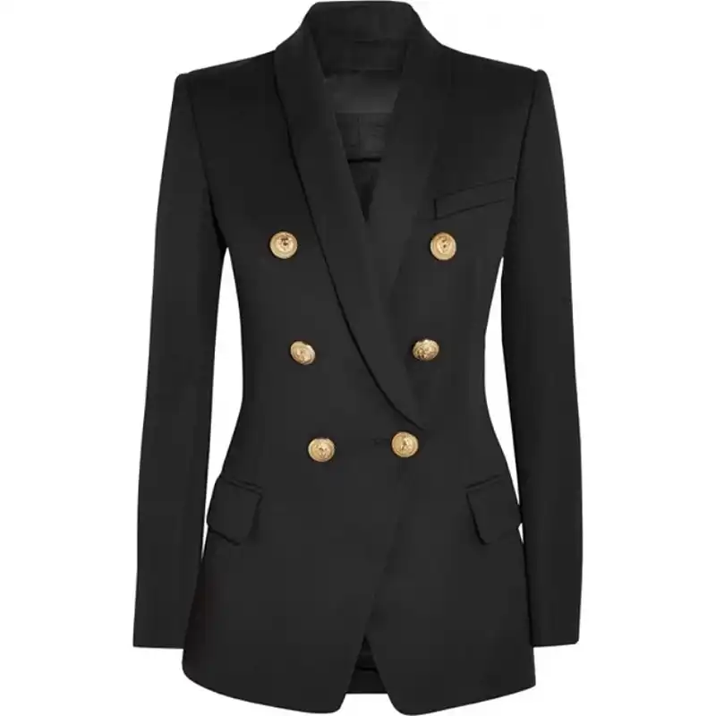 black formal coat for womens