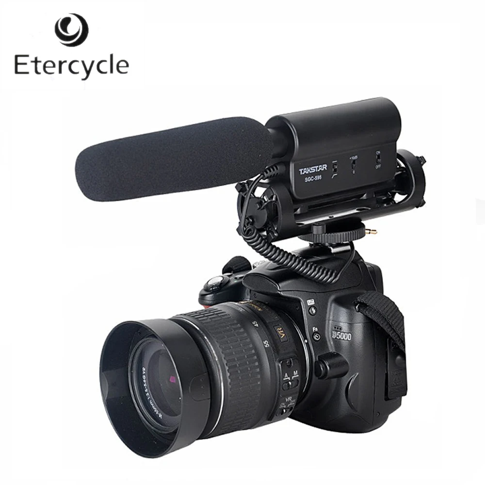 SGC 598 Photography Interview Shotgun MIC Microphone for Nikon Canon