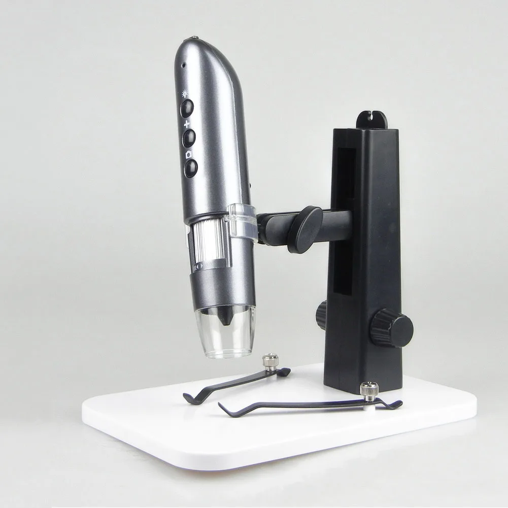

Bracket Microscope Stand Gimbal Lifting Durable Easy Install Stable Portable Desktop Holder Professional Fixing ABS