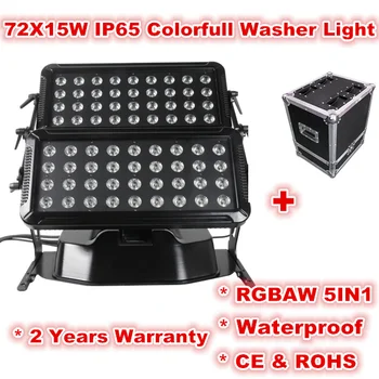 

Double-head LED Washer Light RGBAW 72X15W 5in1 led city wall wash light led city color outdoor light